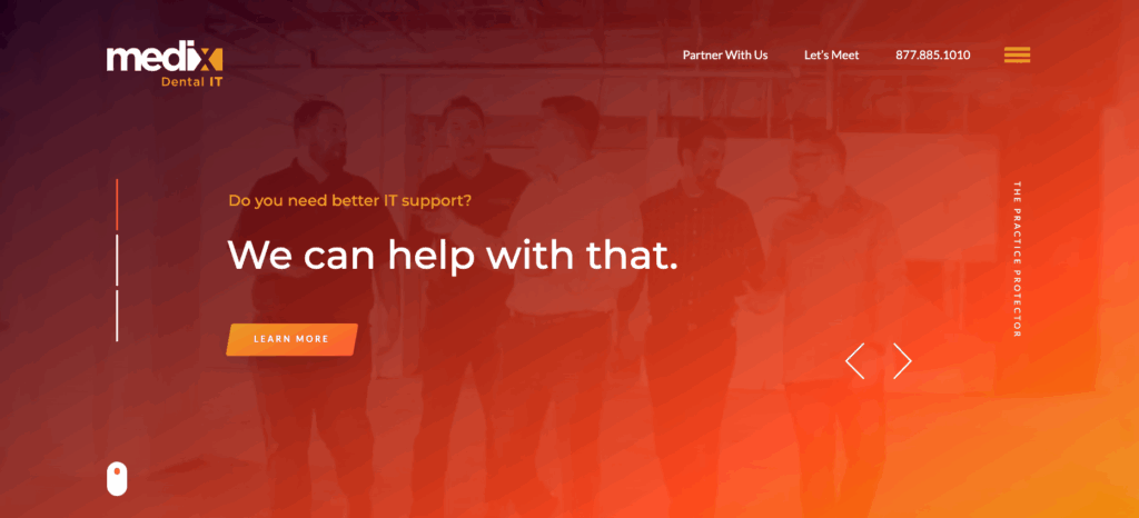 Medix Dental IT Website