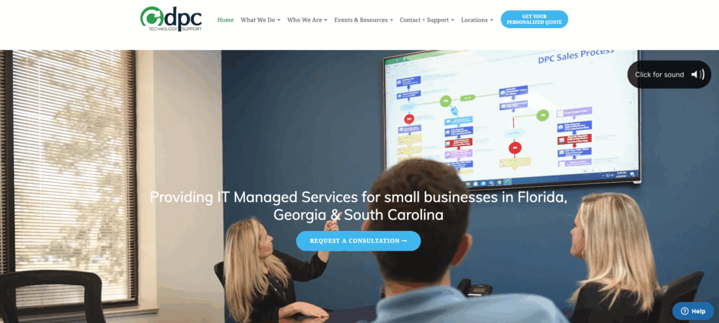 DPC Technology Website