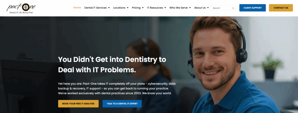 Pact-One Solutions Website