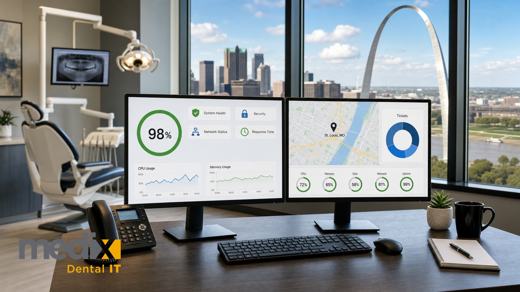 Dental IT support in St. Louis, Missouri
